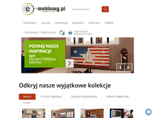 Tablet Screenshot of e-meblowy.pl